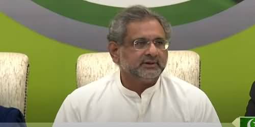 PML-N Rejects Allegations Against Workers to Become Part of Indian Media War - Shahid Khaqan's Media Talk
