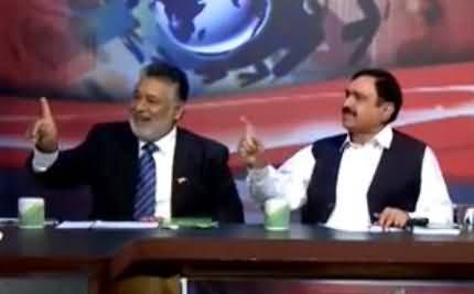PMLN Abdul Manan Gets Angry on PAT Member & Starts Shouting in Live Show
