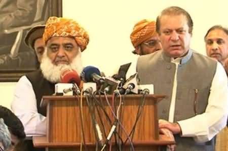 PMLN Govt Gives Task to Maulana Fazal ur Rehman to Destabilize PTI Govt in KPK