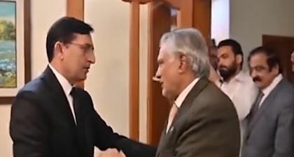 PMLN high-level delegation visits PTI Chairman Barrister Gohar’s residence