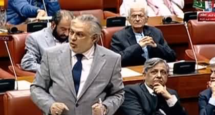 PMLN Leader Ishaq Dar's Addresses in Senate Session - 27th November 2023