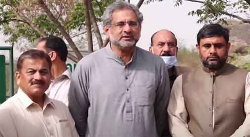 PMLN Leader Shahid Khaqan Abbasi Media Talk - 16th March 2021