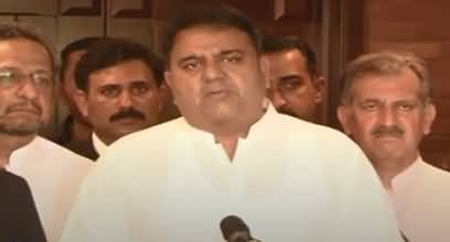 PMLN Toss Weekly to Choose Their Leader - Fawad Ch Criticizes Opposition Parties