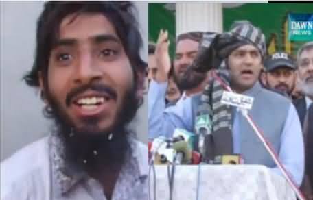 PMLN Worker Chanting Go Nawaz Go While Eating Biryani in Abid Sher Ali's Jalsa
