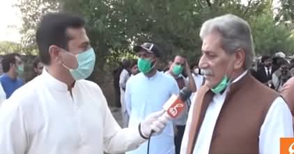 PMLN Workers Protesting For Shahabaz Sharif But Don't Know What Is The Case Against Him