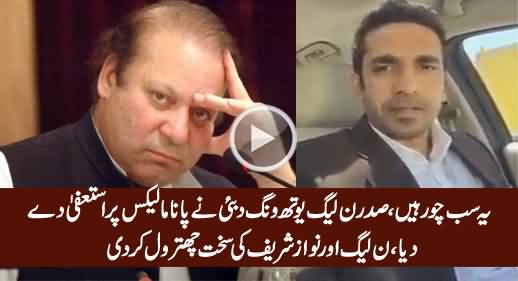 PMLN Youth Wing President Dubai Resigns Over Panama Leaks & Bashes PMLN