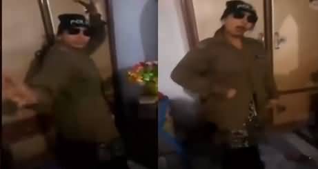 Police arrests female tiktoker for dancing in police uniform
