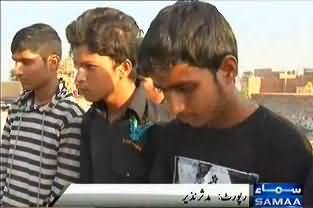 Police Operation Against Wandering Boys Outside Girls College