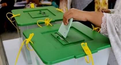 Polling is being held today for 13 national and provincial assembly seats in Punjab and KP