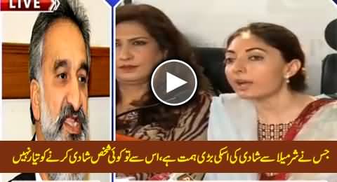 Poore Karachi Mein Sharmila Farooqi Se Koi Shadi Karne Ko Tayyar Nahi Tha - Zulfiqar Mirza