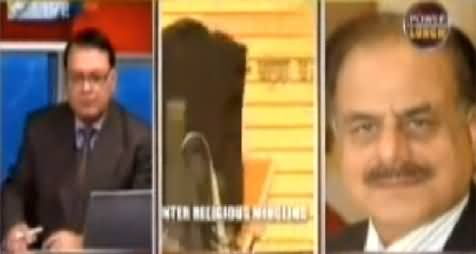 Power Lunch – (General (R) Hameed Gul Exposed Democracy) - 27th January 2015