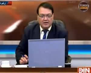 Power Lunch (MQM Aur PTI Mein Tasadum) - 1st April 2015