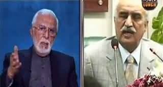 Power Lunch (Sharif Family Ki Dhulai Zulfiqar Khosa Ke Hathon) - 14th February 2015