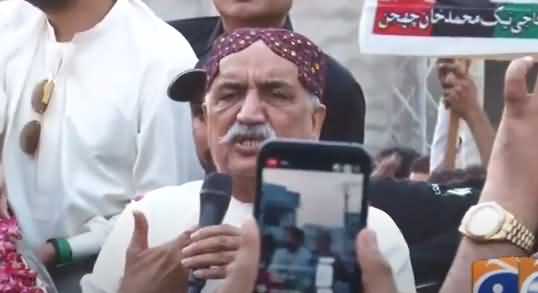 Syed Khurshid Shah Released From Jail, Received Warm Welcome By PPP Workers