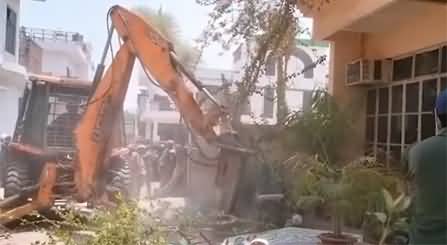Accused Javed Ahmed's house demolished in India after protests on Nupur Sharma remarks