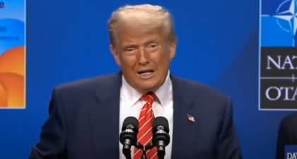 President Donald Trump once again applauds Field Marshal Gen Asim Munir at NATO summit