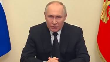 President Putin's address to Russian nation on Moscow attack