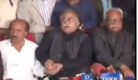 Press Conference Ke Dauran Dhamaka Hone Par Maula Bakhash Chandio Dar Gaye