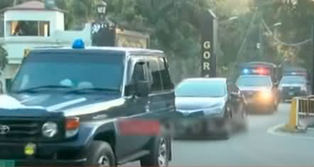 Prime Minister Imran Khan's security protocol in Lahore