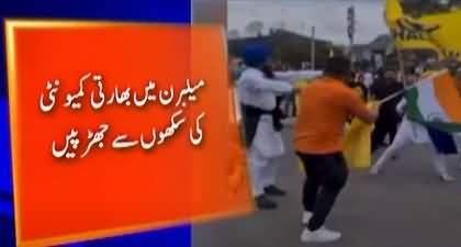 Pro-Khalistan Sikhs, BJP supporters clash during Khalistan Referendum voting in Australia