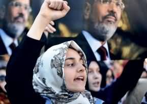 Protest Against the Massacre in Egypt in the Whole World Including Pakistan