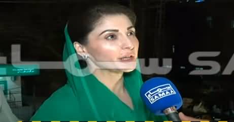 PTI government is gone - Maryam Nawaz's exclusive talk on container