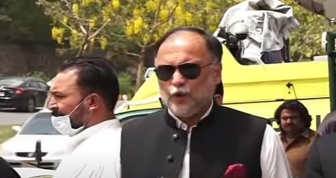 PTI Govt Has No Agenda, They Have Broken Records of Corruption - Ahsan Iqbal's Media Talk