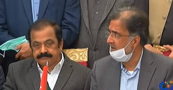 PTI Govt Is Not A Democratic Govt But A Fascist One - Qamar Zaman Kaira & Rana Sanaullah Media Talk