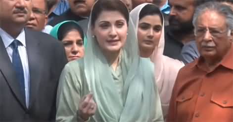 PTI Has shattered, Imran Khan's game is over now - Maryam Nawaz's media talk