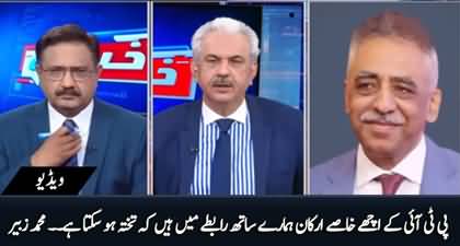 PTI ke achy khasay log hamary sath hain k takhta ho sakta hai - Mohammad Zubair claims