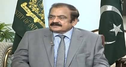 Some members of PTI don't want to resign from Assembly - Rana Sanaullah