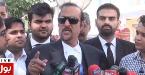 PTI Leader Babar Awan Media Talk In Islamabad - 26th April 2018