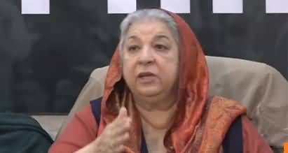 PTI leader Dr. Yasmin Rashid's press conference on multiple issues