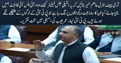 PTI leader Omer Ayub's hard hitting speech against Establishment in National Assembly