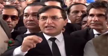 PTI leaders media talk after Supreme Court's judgement