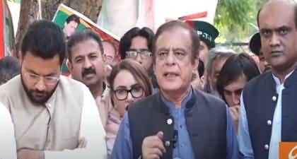 PTI Leaders Shibli Faraz, Farrukh Habib & Musarrat Jamshed Cheema's Important Media Talk