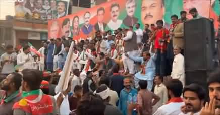 PTI Long March: Situation at one of the reception point near Shahdara