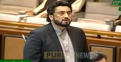 PTI Minister Shehryar Afridi Speech In National Assembly on Dharna Issue
