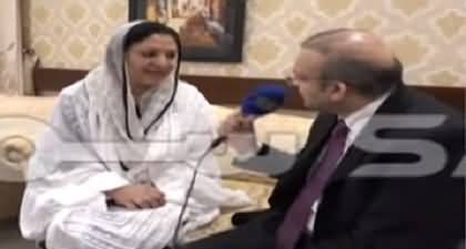 Disgruntled PTI MNA Wajeeha Ikram's exclusive conversation with Nadeem Malik from Sindh House 