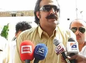 PTI MPA Ali Amin Khan Telling Media How they Caught Fazal ur Rehman Wapda Material As Pre Poll Rigging