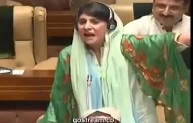 PTI MPA Dua Bhutto's Personal Attack on PPP MPA In Response to Her Inappropriate Language