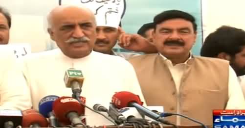 PTI, PPP & MQM Leaders Media Talk Against Govt on Load Shedding - 22nd June 2015