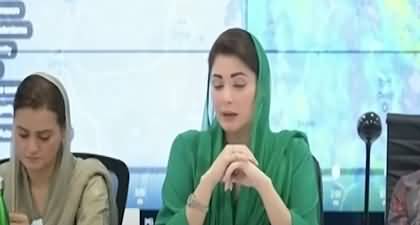 Punjab Flood: CM Punjab Maryam Nawaz holds relief activities review meeting