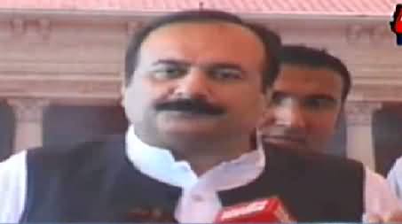 Punjab Law Minister Rana Mashood Criticizing Dr. Tahir ul Qadri and Chaudhry Brothers