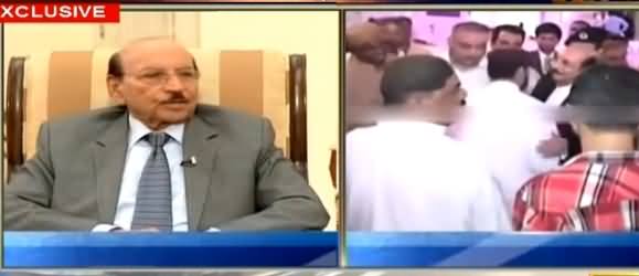 Qaim Ali Shah Speaking White Lies About His Meeting with Uzair Balouch