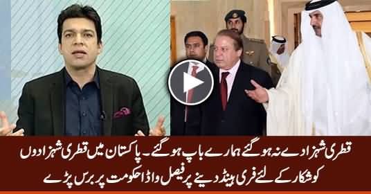 Qatari Shehzaade Na Ho Gaye, Hamare Baap Ho Gaye - Faisal Vawda Blasts on Govt