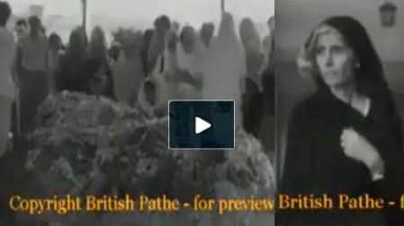 Quaid e Azam's Funeral Video First Time Came on Media - Rare Video