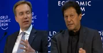 Questions And Answers Session with PM Imran Khan At World Economic Forum