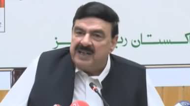 Railway Minister Sheikh Rasheed Ahmad Press Conference - 18th May 2019