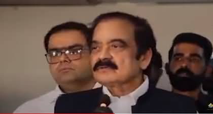 Rana Sanaullah gets app to trace PMLN workers at Nawaz Sharif's arrival